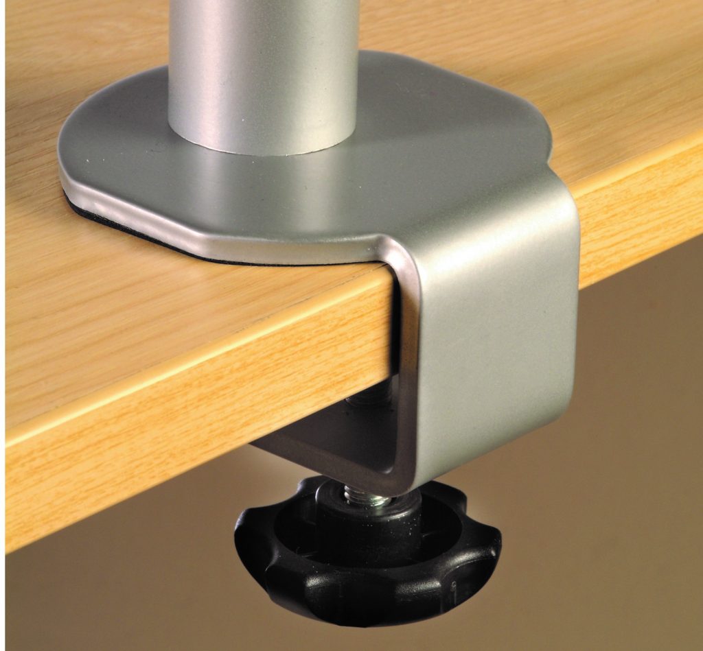 FSA Desk Mounted Arm Silver